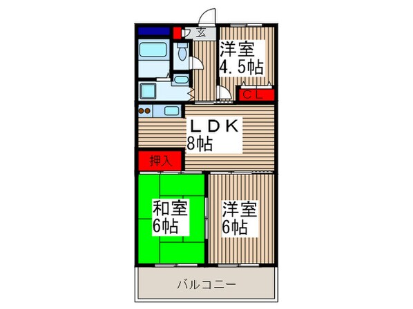 メゾン椎橋の物件間取画像